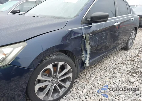 2015 Honda Accord Sport from USA, damaged, VIN 1HGCR2F5XFA161509